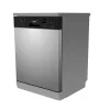 Masina de spalat vase HOMEFORT HMGS0640S, independenta, 12 seturi, 11 L, 7 programe, 47 dB, E, Tacamuri inferioare, 60 cm, Afisaj digital, Fara deschidere automata a usii