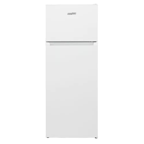 Frigider cu congelator superior HOMEFORT HHSF2212W, E, 171L/42L, Nofrost, 41 dB, Latime 54 cm, inaltime 145 cm, Adancime 57 cm