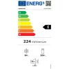 Frigider cu congelator inferior HOMEFORT HHSA2288W E, 204L/84 L, Fara inghet, 40 dB, Latime 54 cm, inaltime 180 cm, Adancime 59,5 cm