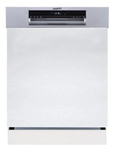 Masina de spalat vase incorporata HOMEFORT HMGF0661DS, 14 seturi de vase, 10,5 L, 7 programe, 47 dB, D, Tacamuri superioare, 60 cm, Afisaj digital, Deschizator automat de usa.