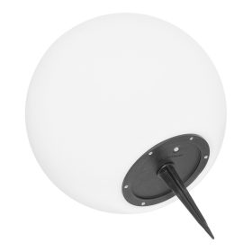 Lampa solara LED Lifton, alba, 25 cm