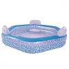 Piscina gonflabila hexagonala pentru copii 223 x 211 x 58 cm