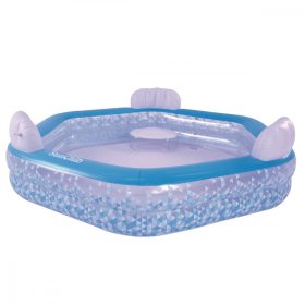 Piscina gonflabila hexagonala pentru copii 223 x 211 x 58 cm