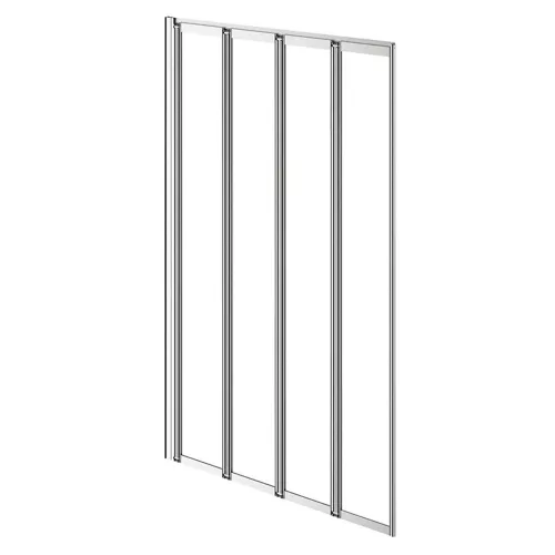 Paravan de cada Tribeca 110x140 cm cromat