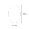 Oglindă Dea 60 cu iluminare led