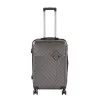 Valiza medie TravelLux Pro cu hardtop 42x65x24 cm gri inchis