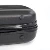 Valiza mica de mana TravelLux Max cu acoperis rigid 30x16x24 cm neagra