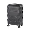Valiza medie TravelLux Max cu hardtop 42x65x24 cm neagra