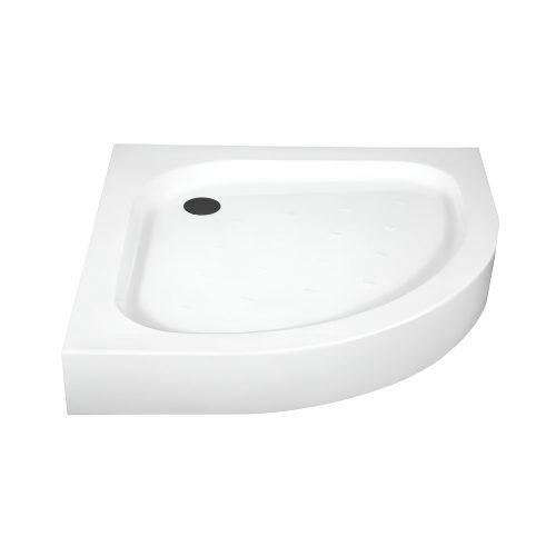 Cadita de dus acrilica curbata Klonberg 80x80