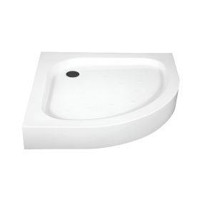 Cadita de dus acrilica curbata Klonberg 90x90