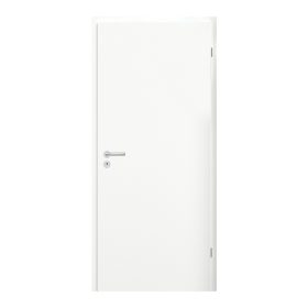 Blat de usa decorativ CPL alb 100/210 dreapta cu incuietoare BB, balama cromata