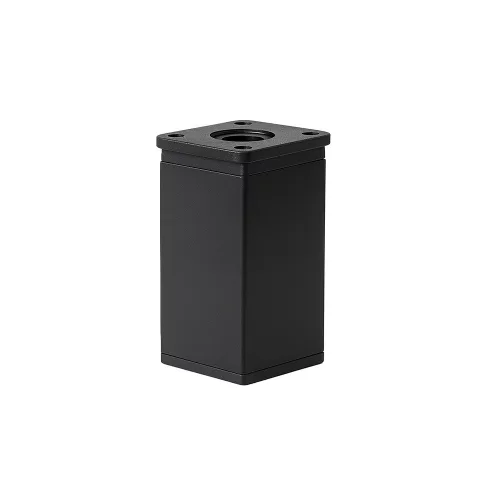 Picior de mobilier Uni 60 mm negru