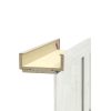 Balama decorativa CPL frasin norvegian 90/210 12-14 cromata dreapta