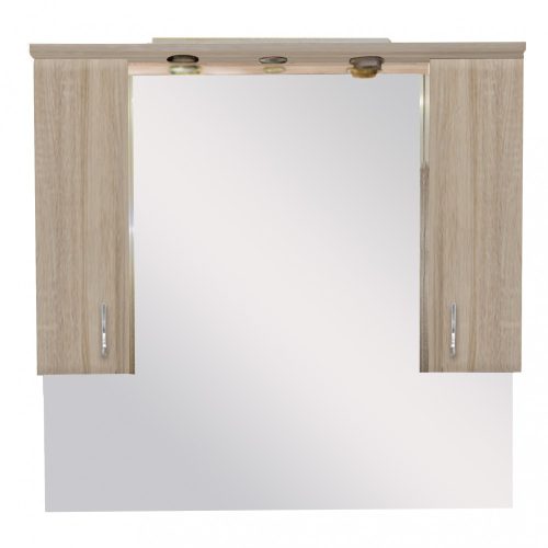 Dulap suspendat pentru baie Bianca Plus 105, culoare stejar sonoma