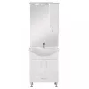 Mobilier complet de baie Bianca Plus 65, alb lucios, deschidere pe dreapta