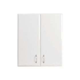Dulap suspendat Bianca 60 cu 2 usi, alb lucios