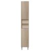 Dulap inalt Bianca Plus 30 cu 2 usi, deschis, culoare stejar sonoma, universal