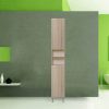 Dulap inalt Bianca Plus 30 cu 2 usi, deschis, culoare stejar sonoma, universal