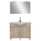 Mobilier complet de baie Bianca Prime 105, culoare stejar sonoma