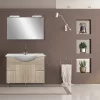Mobilier complet de baie Bianca Prime 105, culoare stejar sonoma