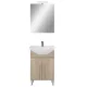 Mobilier complet de baie Bianca Prime 55, culoare stejar sonoma
