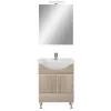 Mobilier complet de baie Bianca Prime 65, culoare stejar sonoma
