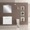 Mobilier complet de baie Bianca Prime 85, alb lucios