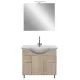 Mobilier complet de baie Bianca Prime 85, culoare stejar sonoma