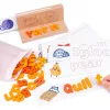 Puzzle de cuvinte, joc din lemn pentru invatarea cuvintelor cu carti in limba engleza