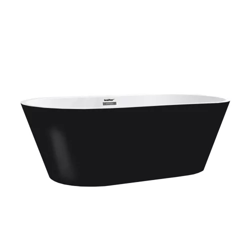 Cada de baie independenta Noa 170x75x56 cm neagra