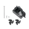 Barca de alimentare C12 cu backloader negru