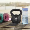 Kettlebell 4 kg negru