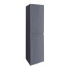 Dulap lateral Cube gri antracit, montat pe perete