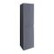 Dulap lateral Cube gri antracit, montat pe perete