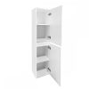 Dulap lateral Cube montat pe perete, alb