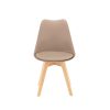 Set de 4 scaune de masă Silla bej