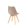 Set de 4 scaune de masă Silla bej