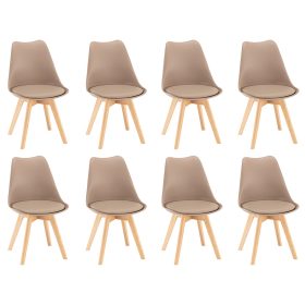 Silla scaun de luat masa 8 bucăți în bej