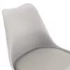 Scaun de masă Silla gri, 2 buc.