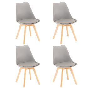 Scaun de masă Silla gri, 4 buc.