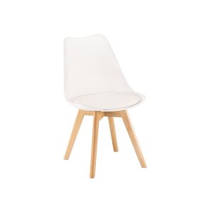 Scaun de masa Silla alb