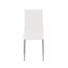 Scaun de masa Tino NOVA in alb-gri