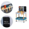Masă DIY din lemn cu unelte și tablă 47 piese