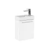 Mobilier de baie fantastic, cu lavoar, in alb