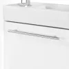 Mobilier de baie fantastic, cu lavoar, in alb