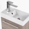 Mobilier de baie fantastic, cu lavoar, in culoarea stejarului York