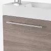 Mobilier de baie fantastic, cu lavoar, in culoarea stejarului York