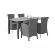 Set de mobilier de gradina Futura 4-1 in culoarea grafit