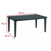 Set de mobilier de gradina Futura 4-1 in culoarea grafit
