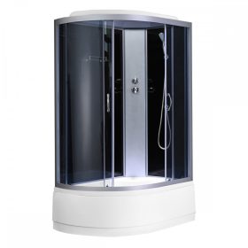 Cabina de dus Cora cu tava adanca si instalare pe partea dreapta